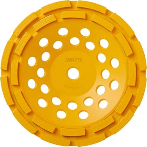 Grinding, Sanding, Polishing Accessories | Dewalt DW4775 7 in. Double Row Diamond Cup Grinding Wheel image number 0