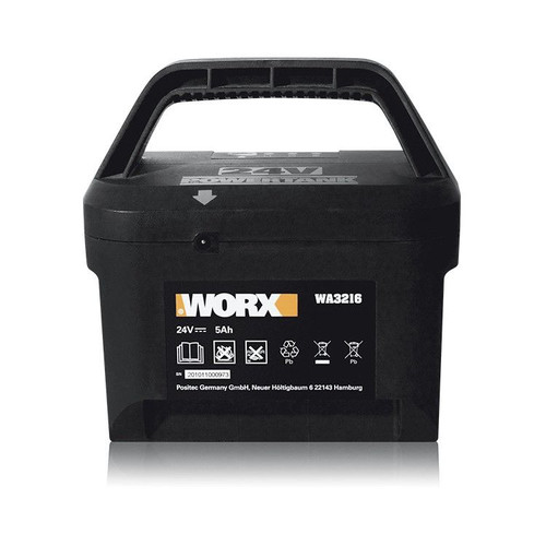 Batteries | Worx WA3216 24V 5 Ah Lead Acid Battery for WG782/WG783/WG775 image number 0