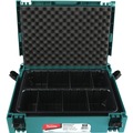 Storage Systems | Makita P-83680 2 Row Insert Tray with 6 Dividers and Foam Lid for MAKPAC Interlocking Case image number 5