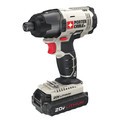 Impact Drivers | Factory Reconditioned Porter-Cable PCC641LBR 20V MAX Cordless Lithium-Ion 1/4 in. Hex Impact Driver Kit image number 1