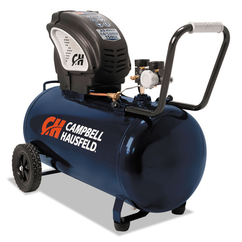 Portable Air Compressors | Campbell Hausfeld DC200000 20-Gallon Oil-Free Horizontal Air Compressor image number 0