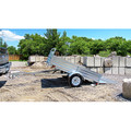Utility Trailer | Detail K2 MMT5X7G-DUG 5 ft. x 7 ft. Multi Purpose Utility Trailer Kits with Drive Up Gate (Galvanized) image number 6