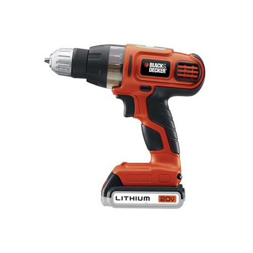 Drill Drivers | Factory Reconditioned Black & Decker SSL20SBR 20V MAX Lithium-Ion 3/8 in. Cordless Drill Driver Kit with Smart Select image number 0