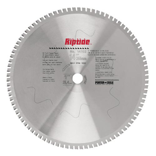Blades | Porter-Cable 14104 14 in. 80-tooth Riptide Dry Cut Metal Saw Blade image number 0
