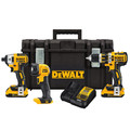 Combo Kits | Factory Reconditioned Dewalt DCKTS386D2R 20V MAX 2.0 Ah Cordless Lithium-Ion 3-Piece Combo Kit image number 0
