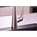 Fixtures | Hansgrohe 14820801 Metris Single Hole Kitchen Faucet (Steel Optik) image number 4