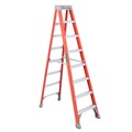 Step Ladders | Louisville FS1508 8 ft. 300 lbs. Load Capactity Fiberglass Step Ladder image number 0