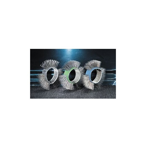 Grinding, Sanding, Polishing Accessories | Dynabrade 92247 3/4 in. DynaZip Fine Wire Wheel image number 0