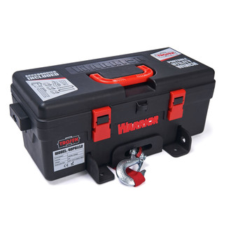 MATERIAL HANDLING | Detail K2 Warrior Trojan 4000 lbs. Capacity Portable Utility Winch with Synthetic Rope