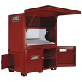 On Site Chests | JOBOX 1-674990 63 in. Long Extra Heavy-Duty Rugged Field Office & Work Center image number 2