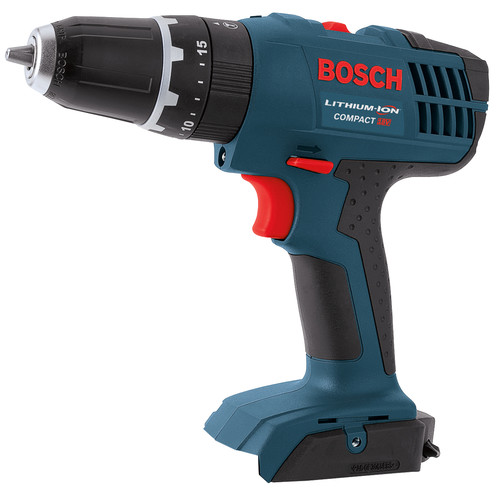 Hammer Drills | Bosch HDB180B 18V Lithium-Ion Compact 3/8 in. Cordless Hammer Drill Driver (Tool Only) image number 0