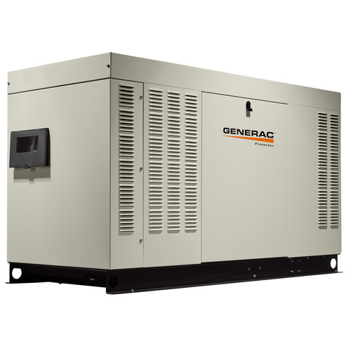 Standby Generators | Generac RG04524ANAC Protector 120/240V 2.4L 45 kW Single Phase Liquid-Cooled LP/Natural Gas Aluminum Automatic Standby Generator (CARB) image number 0