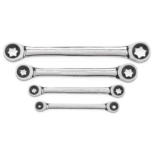 Ratcheting Wrenches | GearWrench 9224 4-Piece External Torx Wrench Set image number 0