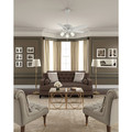 Ceiling Fans | Casablanca 54005 54 in. Ainsworth Gallery 3 Light Cottage White Ceiling Fan with Light image number 6