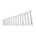 Combination Wrenches | Sunex 9915A 14-Piece SAE V-Groove Combination Wrench Set image number 1