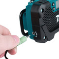 Speakers & Radios | Makita RM02 12V max CXT Cordless Lithium-Ion Compact Job Site Radio (Tool Only) image number 3