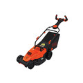 Push Mowers | Black & Decker BEMW472ES 120V 10 Amp Brushed 15 in. Corded Lawn Mower with Pivot Control Handle image number 2
