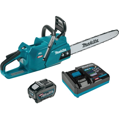Chainsaws | Makita GCU04T1 40V max XGT Brushless Lithium-Ion 18 in. Cordless Chain Saw Kit (5.0Ah) image number 0
