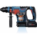 Rotary Hammers | Factory Reconditioned Bosch GBH18V-34CQB24-RT 18V Brushless Lithium-Ion 1-1/4 in. Cordless PROFACTOR SDS-Plus Bulldog Rotary Hammer Kit with 2 Batteries (8 Ah) image number 4