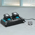 Chargers | Makita DC18RD 18V Lithium-Ion Dual Port Rapid Optimum Charger image number 7