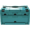 Storage Systems | Makita P-84311 MAKPAC 8-1/2 in. x 15-1/2 in. x 11-5/8 in. 4 Drawer Interlocking Case image number 1