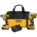 Combo Kits | Factory Reconditioned Dewalt DCK296M2R 20V MAX Cordless Lithium-Ion Brushless Hammer Drill and Impact Driver Combo Kit image number 0