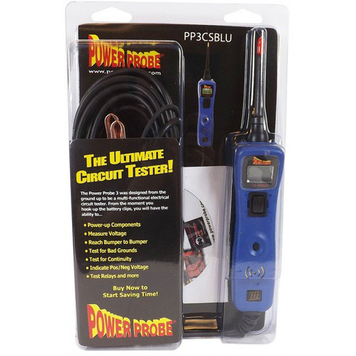 Diagnostics Testers | Power Probe PP3CSBLU Power Probe III Circuit Tester (Blue) image number 0