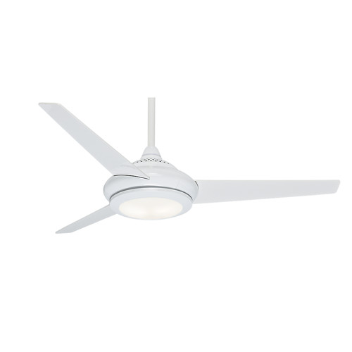 Ceiling Fans | Casablanca 59065 52 in. Tercera Snow White Ceiling Fan with Light and Remote image number 0