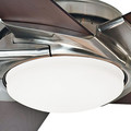 Ceiling Fans | Casablanca 59090 54 in. Contemporary Stealth Brushed Nickel Dark Walnut Indoor Ceiling Fan image number 6