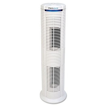 DUST MANAGEMENT | Therapure 49314 183 sq. ft. Room Capacity TPP230M HEPA-Type Air Purifier - White