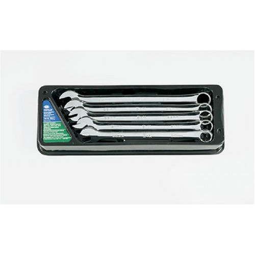 Wrenches | SK Hand Tool 86041 5-Piece 12-Point Long Combination Metric Wrench Set image number 0