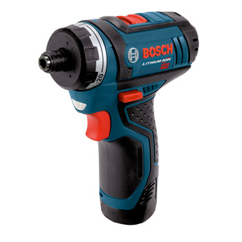 TOP SELLERS | Factory Reconditioned Bosch PS21-2A-RT 12V Max Lithium-Ion 1/4 in. Cordless Pocket Driver Kit (2 Ah)