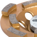 Grinding, Sanding, Polishing Accessories | Makita A-96198 4-1/2 in. Anti-Vibration Double Row Diamond Cup Wheel image number 3