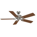 Ceiling Fans | Casablanca 54042 52 in. Utopian Gallery Brushed Nickel Ceiling Fan with Light with Wall Control image number 1