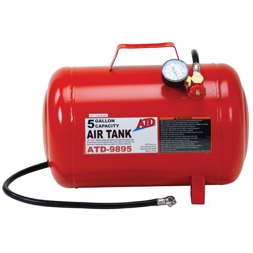 Portable Air Compressors | ATD 9890 5 Gallon Air Tank image number 0