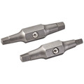 Bits and Bit Sets | Klein Tools 32484 #1 Square and #2 Square Replacement Bit image number 0
