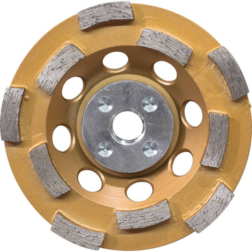 Grinding, Sanding, Polishing Accessories | Makita A-96198 4-1/2 in. Anti-Vibration Double Row Diamond Cup Wheel image number 0