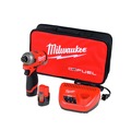 Impact Drivers | Milwaukee 2551-22 M12 FUEL SURGE Brushless Lithium-Ion 1/4 in. Hex Cordless Hydraulic Driver Kit with 2 Batteries (2 Ah) image number 0