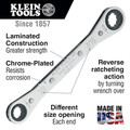Ratcheting Wrenches | Klein Tools 68222 7-Piece Ratcheting Box Wrench Set image number 1