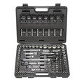 Socket Sets | ATD 1385 104-Piece 1/4 in., 3/8 in. and 1/2 in. Drive 6-Point SAE/Metric Chrome Socket Set image number 0