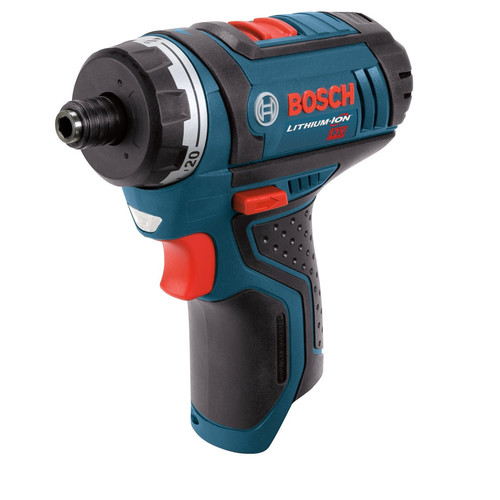 Drill Drivers | Bosch PS21BN 12V Max Lithium-Ion 2-Speed 1/4 in. Cordless Pocket Driver with Exact-Fit Tool Insert Tray (Tool Only) image number 0