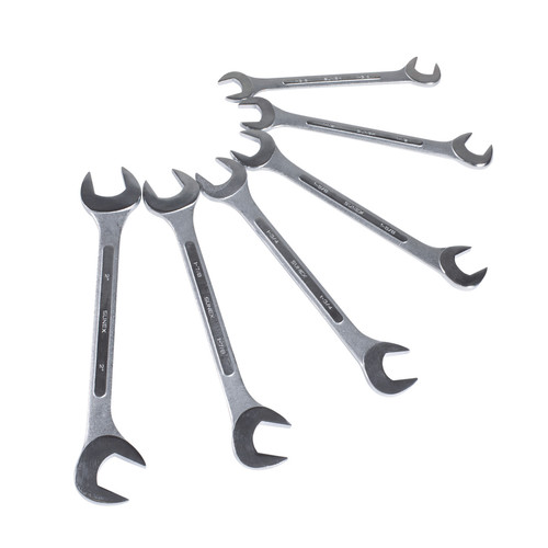 Angled Wrenches | Sunex 9916 6-Piece SAE Jumbo Raised Panel Angle Head Wrench Set image number 0