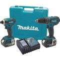 Combo Kits | Factory Reconditioned Makita XT211-R LXT 18V 3.0 Ah Lithium-Ion 1/2 in. Hammer Drill and Impact Driver Combo Kit image number 0