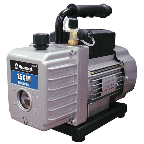 Air Conditioning Vacuum Pumps | Mastercool 90059 1.5 CFM Single Stage Vacuum Pump image number 0