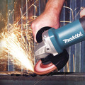 Combo Kits | Makita DK0061MX1 18V LXT Cordless Lithium-Ion 4-1/2 in. Paddle Switch Angle Grinder and Corded Angle Grinder Kit image number 5