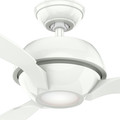 Ceiling Fans | Casablanca 59121 60 in. Contemporary Riello Snow White Indoor Ceiling Fan image number 3