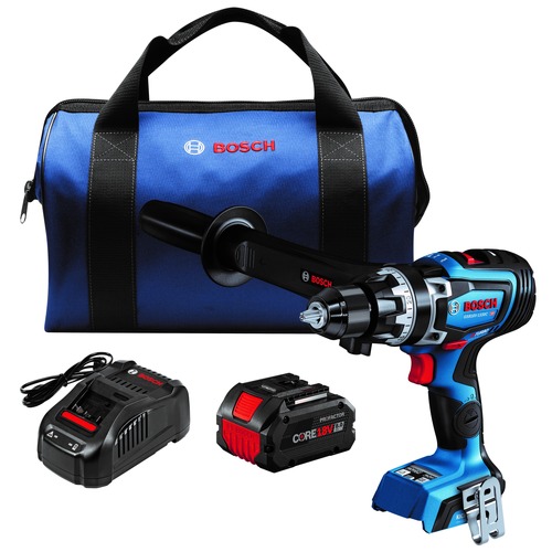 Hammer Drills | Factory Reconditioned Bosch GSB18V-1330CB14-RT 18V PROFACTOR Brushless Lithium-Ion 1/2 in. Cordless Connected-Ready Hammer Drill Driver Kit (8 Ah) image number 0