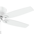 Ceiling Fans | Casablanca 54103 Durant 54 in. Transitional Snow White Plywood Indoor Ceiling Fan image number 3