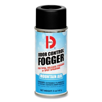  | Big D Industries 034400 5 oz. Odor Control Fogger - Mountain Air (12/Carton)