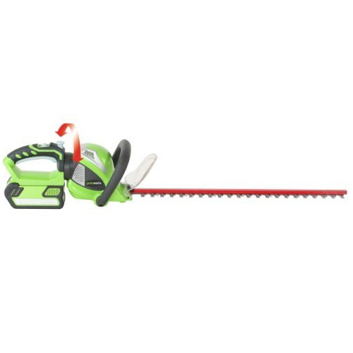 Hedge Trimmers | Greenworks 22632A 40V Lithium-Ion 22 in. Dual Action Electric Hedge Trimmer image number 0